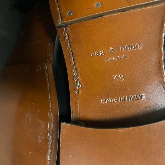 Rag & Bone Holly Ankle Boot Black Leather NWT - Picture 7 of 8